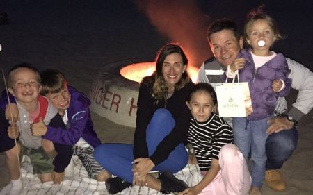 Mark Wahlberg's wife is a former model.